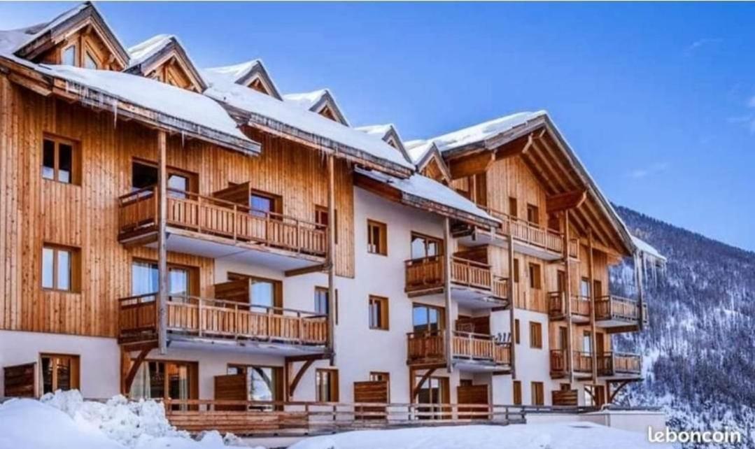 Appartement T2-5 Couchages L'Ecrin Des Orres 1800 Les Orres Exteriör bild