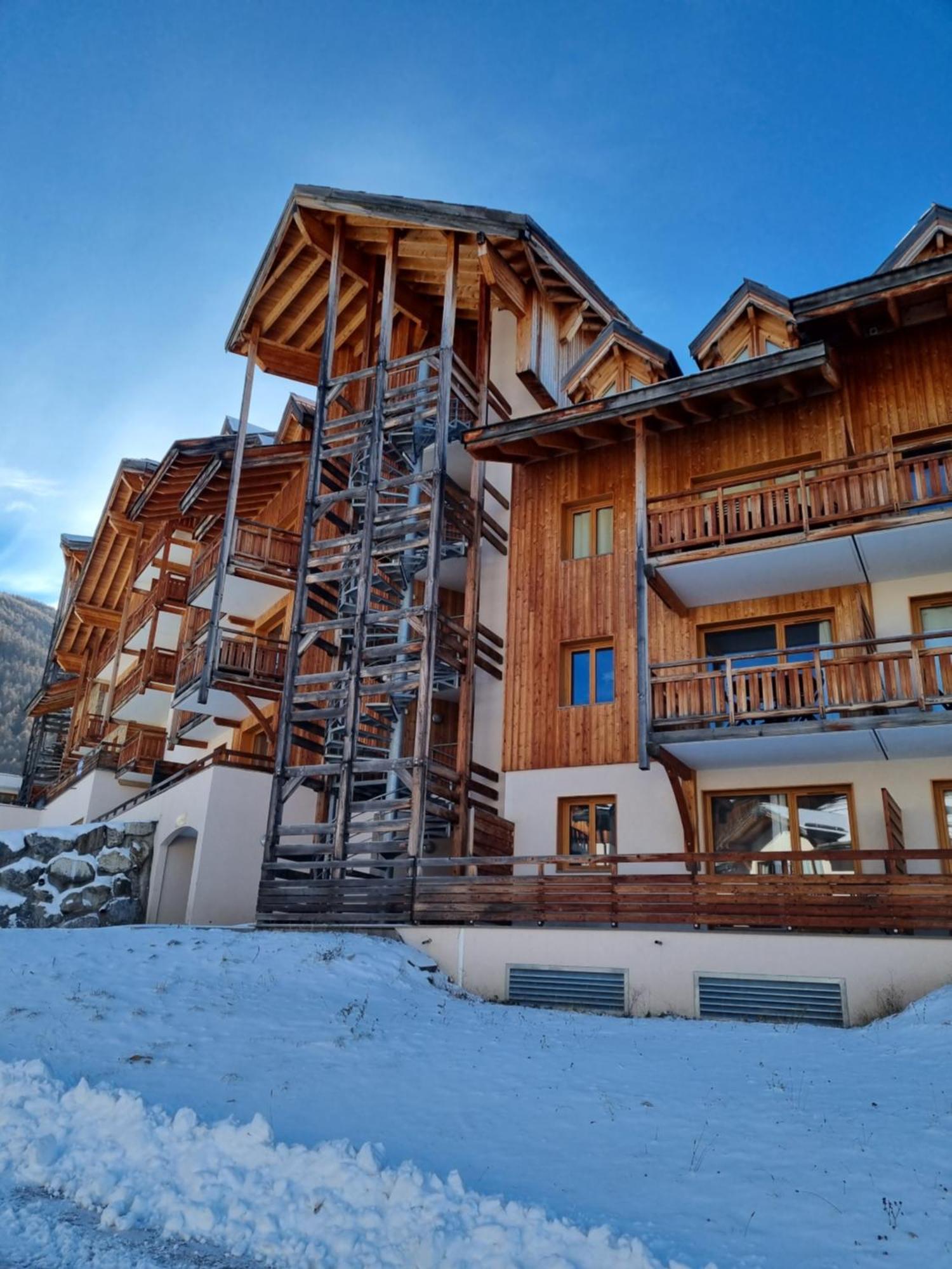 Appartement T2-5 Couchages L'Ecrin Des Orres 1800 Les Orres Exteriör bild